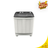 TORNADO Half Automatic Washing Machine 10 Kg (White x Black)