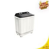 TORNADO Half Automatic Washing Machine 10 Kg (White x Black)