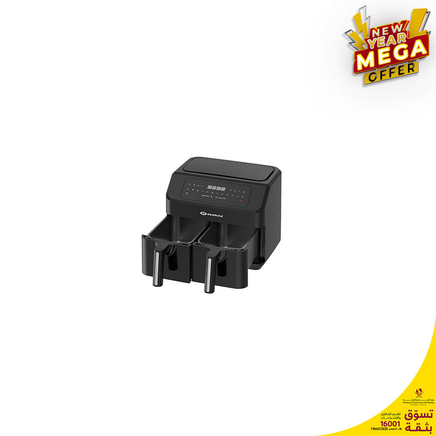 مقلاة هوائية سعة 9 لتر